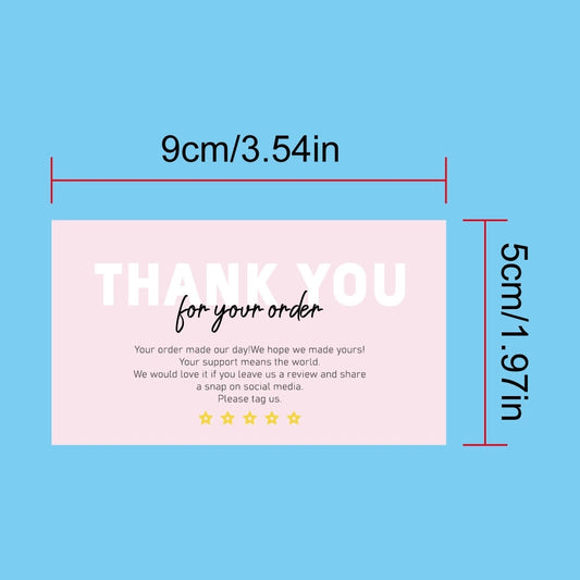 Thank You Cards | Order Appreciation Cards for Small Businesses